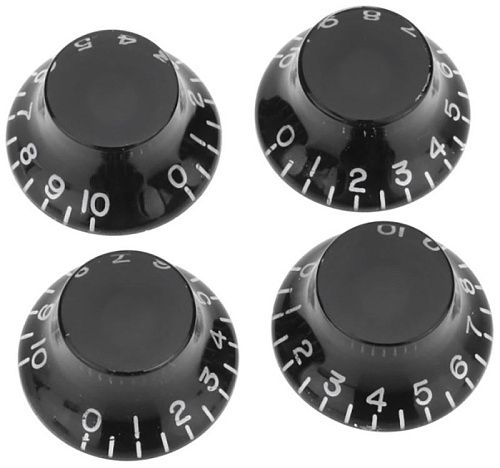 Musiclily MX1560BK Ручка для потенциометра типа Les Paul, черная.